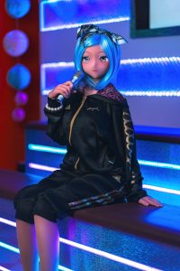 Aotume 155cm/5ft1 C-cup TPE Sex Doll - Pearl en rosemarydoll