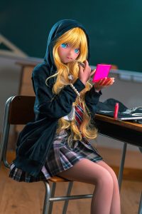Aotume 155cm/5ft1 C-cup TPE Sex Doll - Pearl en rosemarydoll