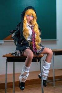 Aotume 155cm/5ft1 C-cup TPE Sex Doll - Pearl en rosemarydoll