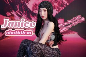 Climax 160cm/5ft3 B-Cup Silikon Sex Puppe - Janice bei rosemarydoll