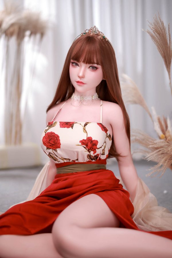 JY 163cm/5ft4 F-cup Silicone Sex Doll - Peach at rosemarydoll