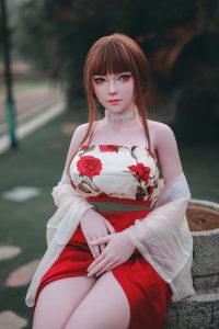 JY 163cm/5ft4 F-cup Silicone Sex Doll – Peach at rosemarydoll