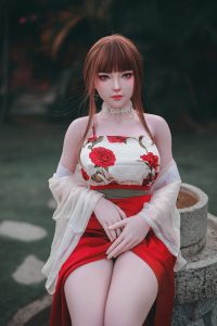 JY 163cm/5ft4 F-cup Silicone Sex Doll – Peach at rosemarydoll