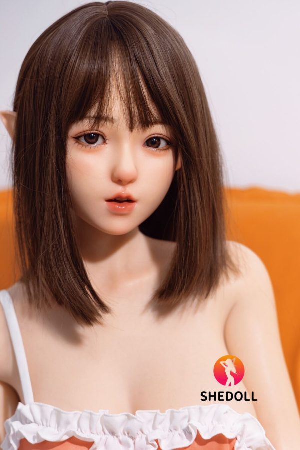 SHEDOLL 148cm4ft10 C-cup Silicone Head Sex Doll - Erin en rosemarydoll