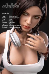 Jarliet 154cm/5ft1 C-cup Silicone Sex Doll - Loni at rosemarydoll