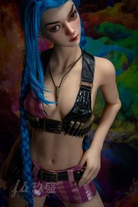 Jiusheng 168cm/5ft6 C-Cup Silikon Kopf Sex Puppe - Rikki bei rosemarydoll