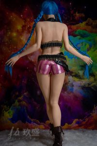 Jiusheng 168cm/5ft6 C-Cup Silikon Kopf Sex Puppe - Rikki bei rosemarydoll