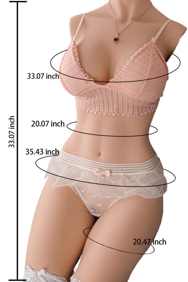 84cm/2ft9 52.9LB TPE Torso de Muñeca Sexual de Tamaño Natural - Erica at rosemarydoll