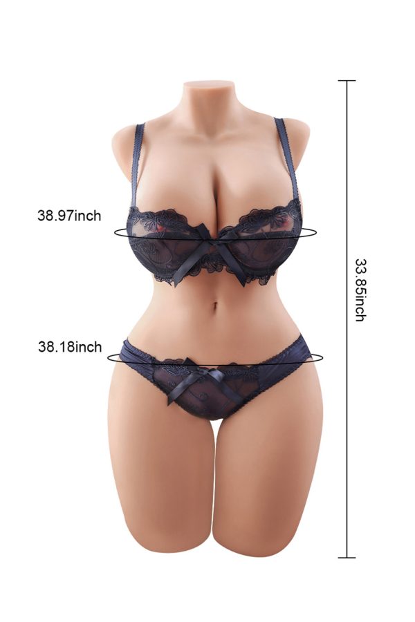 86cm/2ft10 70.5LB TPE lebensgroßer Sexpuppen-Torso - Mona bei rosemarydoll