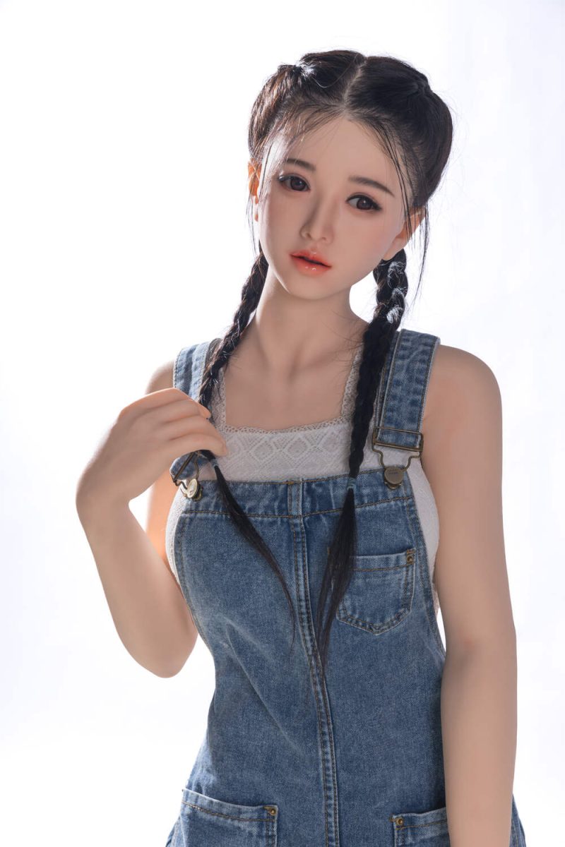 Sanhui 155cm/5ft1 E-cup Silicona Sex Doll - Coral Minnie en rosemarydoll