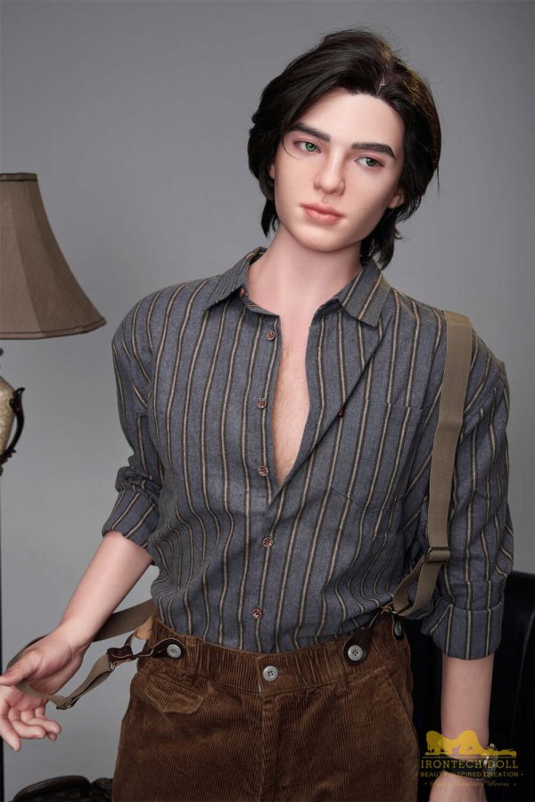 Irontech 170cm/5ft7 Male Silicone Sex Doll - Lucas at rosemarydoll