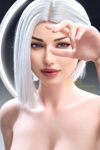 Irontech 159cm/5ft3 G-cup Silicone Sex Doll - Celine en rosemarydoll