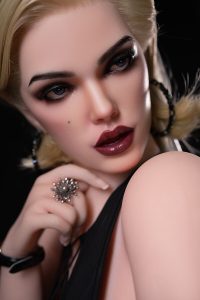 SY 170cm/5ft7 D-Cup Silikon Kopf Sex Puppe - Crystal Robbins bei rosemarydoll