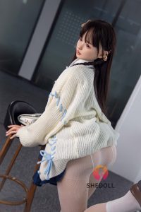 SHEDOLL 150cm/4ft11 B-Cup Silikonkopf Sexpuppe - Yuanyuan bei rosemarydoll