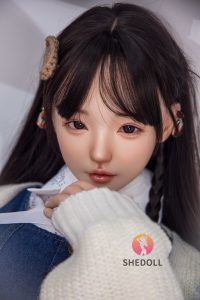 SHEDOLL 150cm/4ft11 B-Cup Silikonkopf Sexpuppe - Yuanyuan bei rosemarydoll