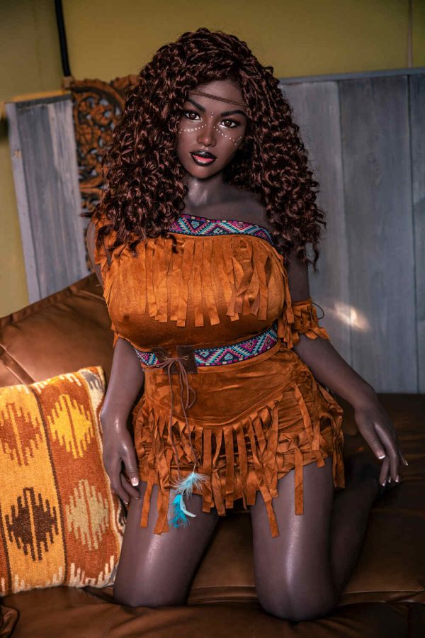 Starpery 156cm/5ft1 Silicone Head Doll - Takiyah at rosemarydoll