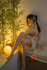 SHEDOLL 158cm/5ft2 C-cup Silicone Head Sex Doll – Meng at rosemarydoll