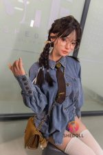 SHEDOLL 158cm/5ft2 C-cup Silicone Head Sex Doll - Zhiyuan en rosemarydoll