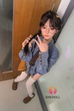 SHEDOLL 158cm/5ft2 C-cup Silicone Head Sex Doll - Zhiyuan en rosemarydoll