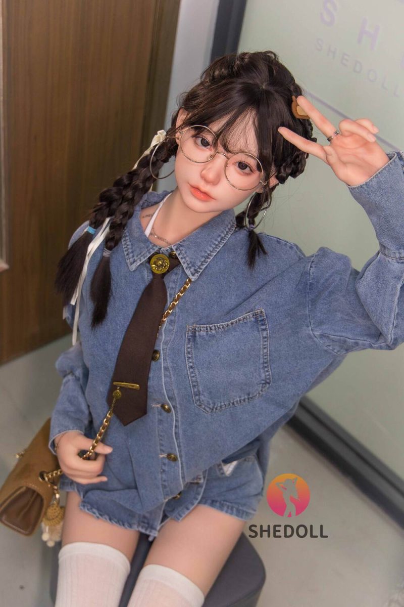 SHEDOLL 158cm/5ft2 C-cup Silicone Head Sex Doll - Zhiyuan en rosemarydoll