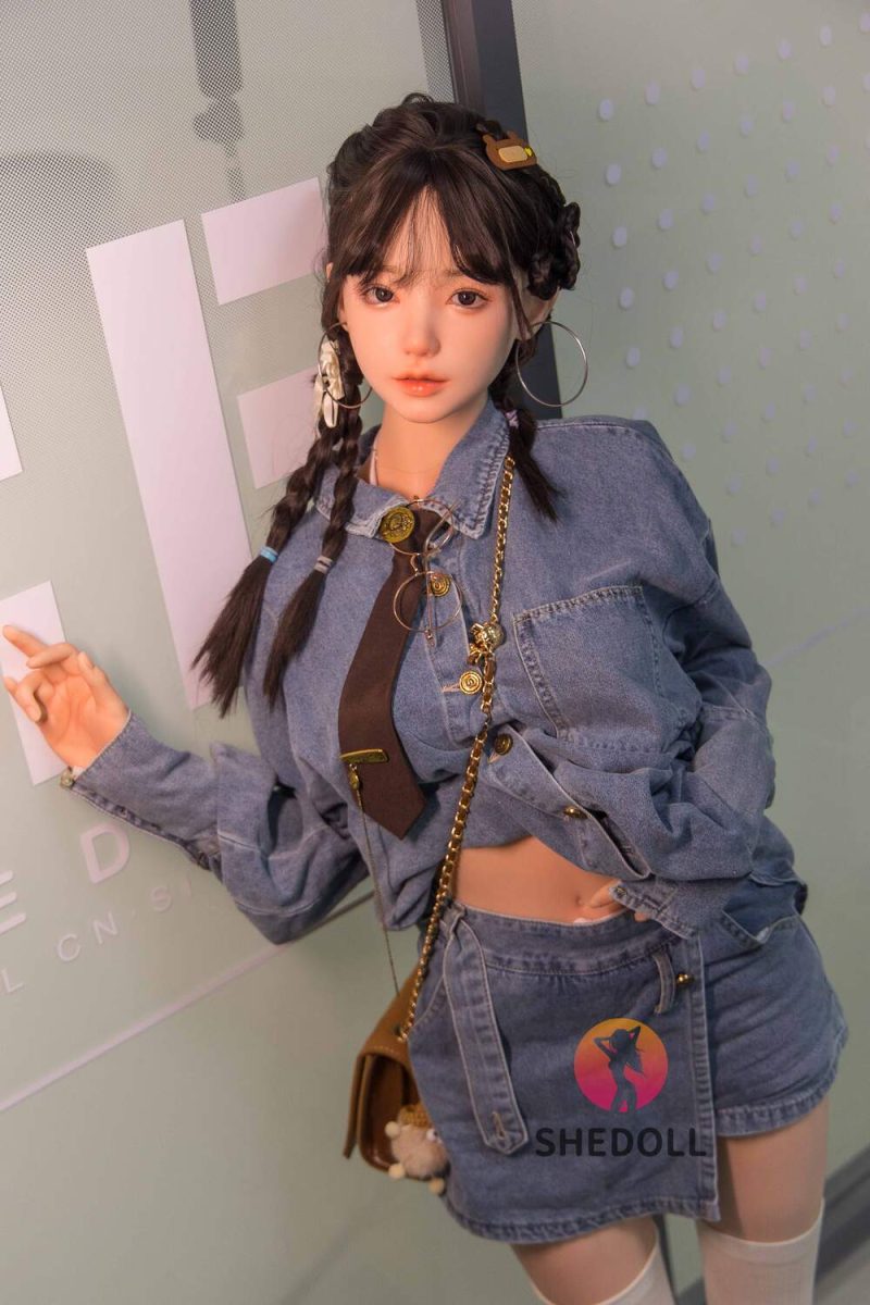 SHEDOLL 158cm/5ft2 C-cup Silicone Head Sex Doll - Zhiyuan en rosemarydoll