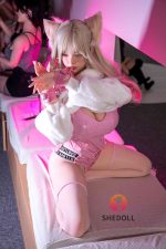 SHEDOLL 163cm/5ft4 H-Cup Silikonkopf Sexpuppe - Gu Xiaoyu bei rosemarydoll