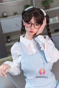 SHEDOLL 165cm/5ft5 E-cup Silicone Head Sex Doll - Chuyue en rosemarydoll