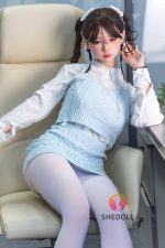 SHEDOLL 165cm/5ft5 E-cup Silicone Head Sex Doll - Chuyue en rosemarydoll