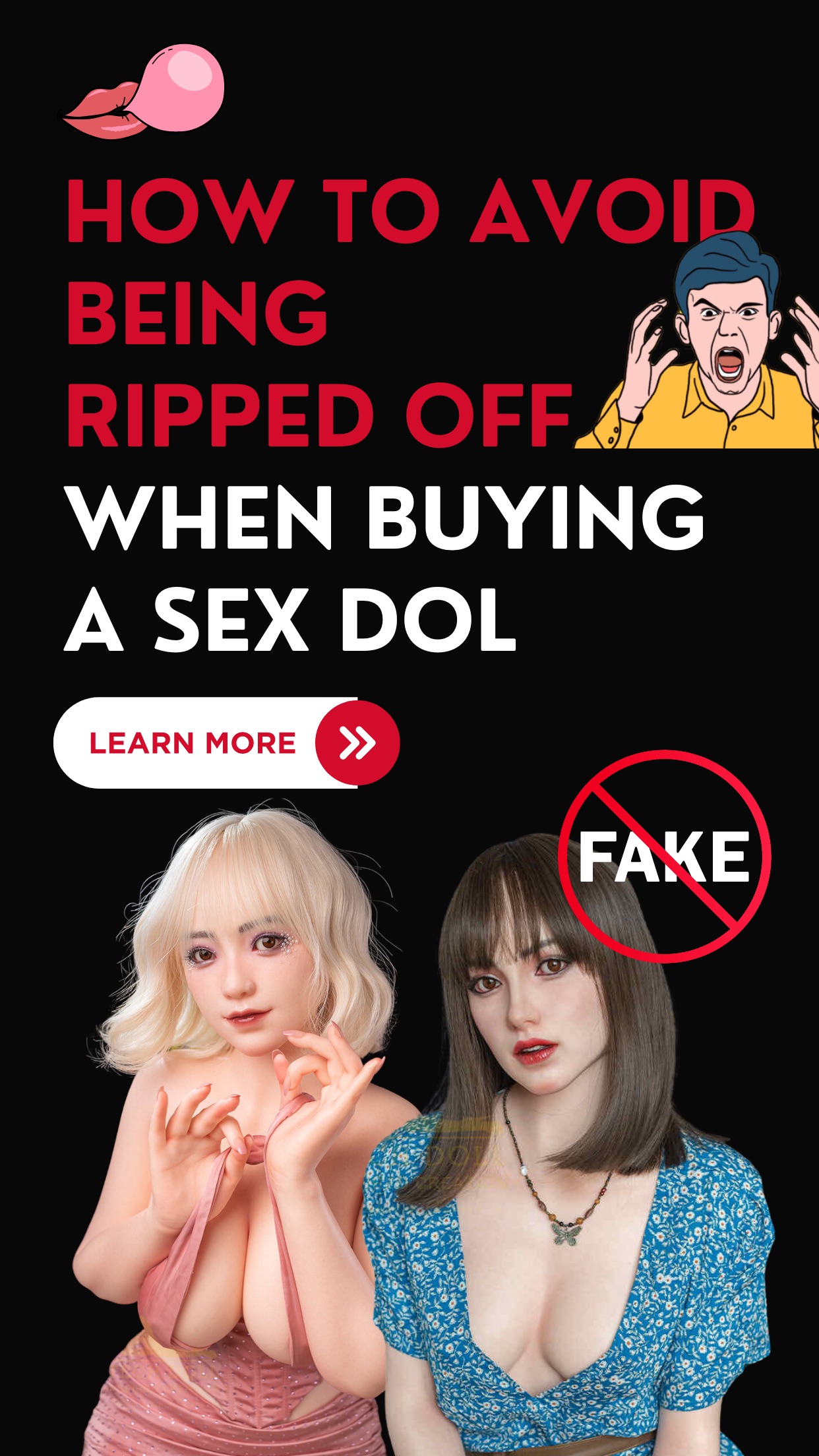 Comment éviter de se faire arnaquer lors de l'achat d'une poupée sexuelle ?