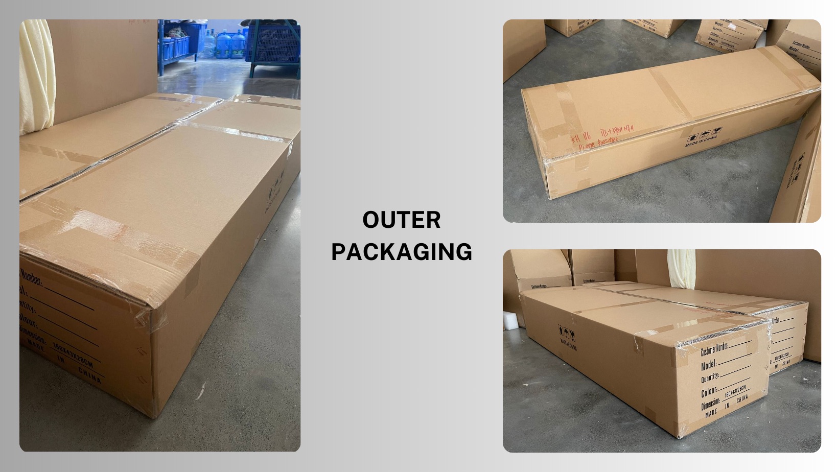 Äußere Verpackung Display