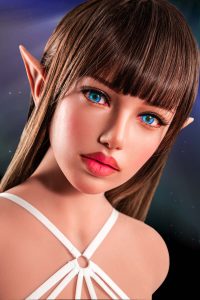 Climax 110cm/3ft7 64.6LB Silicone Head Sex Doll Torso - Andrea at rosemarydoll