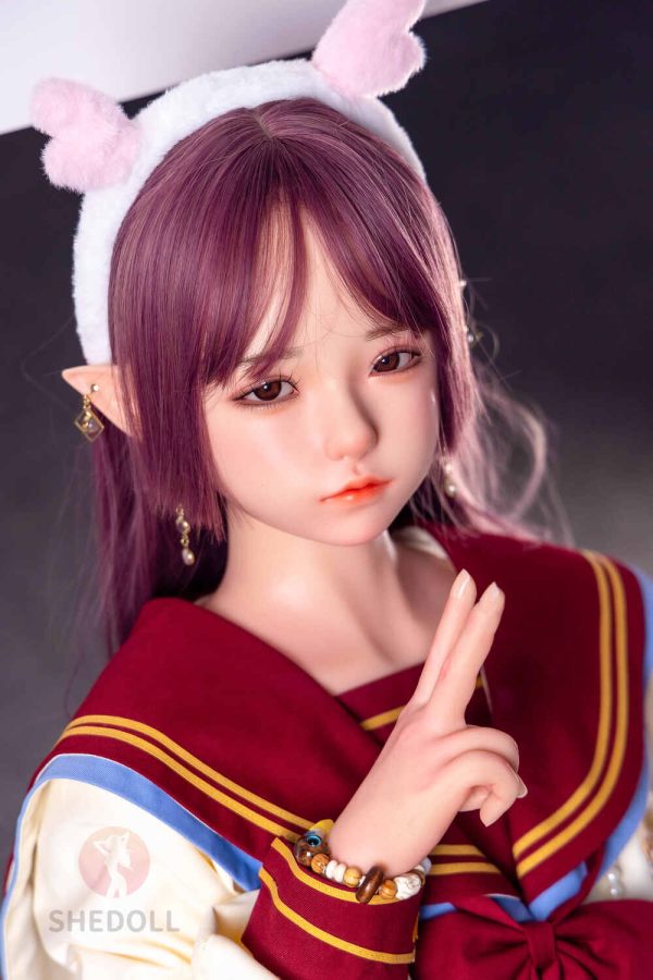 SHEDOLL 148cm/4ft10 Silicone Head Doll - Erin at rosemarydoll