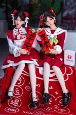 SHEDOLL 148cm/4ft10 C-cup Silicone Head Sex Doll - Luo Xiaoyi en rosemarydoll