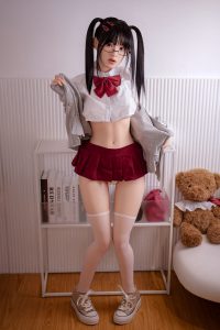 Orange in 148cm/4ft10 D-cup Silicone Sex Doll – Qianqiu at rosemarydoll