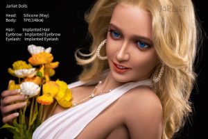 Jarliet 148cm/4ft10 E-cup Silicone Head Sex Doll – May at rosemarydoll