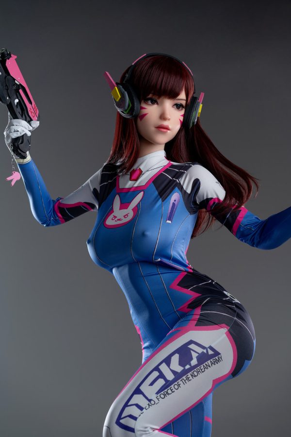 Gamelady 167cm/5ft6 E-cup Silicone Sex Doll - D.VA at rosemarydoll