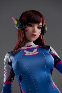Gamelady 167cm/5ft6 E-cup Silicone Sex Doll - D.VA at rosemarydoll