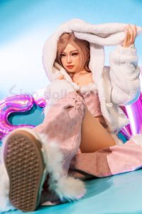 Sino S161cm/5ft3 B-cup Silicone Sex Doll - Linxia at rosemarydoll