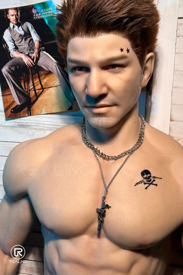 REALING 180cm/5ft11 Male Silicone Sex Doll - Herman en rosemarydoll