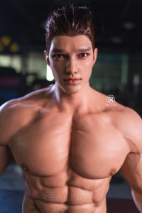 REALING Poupée sexuelle masculine en silicone 183cm/6ft - Zack à rosemarydoll