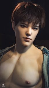 REALING 82cm/2ft8 Hombre Torso Silicona Cabeza Sex Doll - Leonardo en rosemarydoll