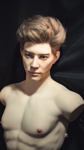 REALING 82cm/2ft8 Male Torso Silicone Head Sex Doll – Ronin at rosemarydoll