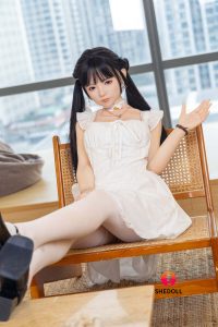 SHEDOLL 156cm/5ft1 E-cup Silicone Head Sex Doll - Xiao Fu en rosemarydoll