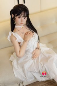 SHEDOLL 156cm/5ft1 E-cup Silicone Head Sex Doll - Xiao Fu en rosemarydoll