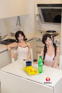 SHE 148cm4ft10 C-cup Silicone Head Sex Doll – Nancy at rosemarydoll