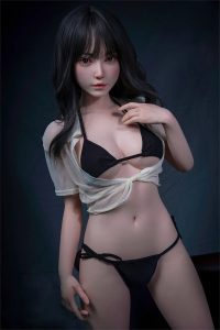 XY 150cm4ft11 D-cup Silicona Cabeza Sex Doll - Lin en rosemarydoll