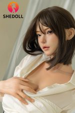 SHE 163cm5ft4 H-cup Silicone Head Sex Doll – April at rosemarydoll