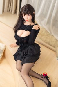 SHE 163cm5ft4 H-cup Silicone Head Sex Doll - Qiangwei at rosemarydoll