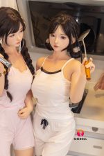 SHE 148cm4ft10 C-cup Silicone Head Sex Doll – Nancy at rosemarydoll