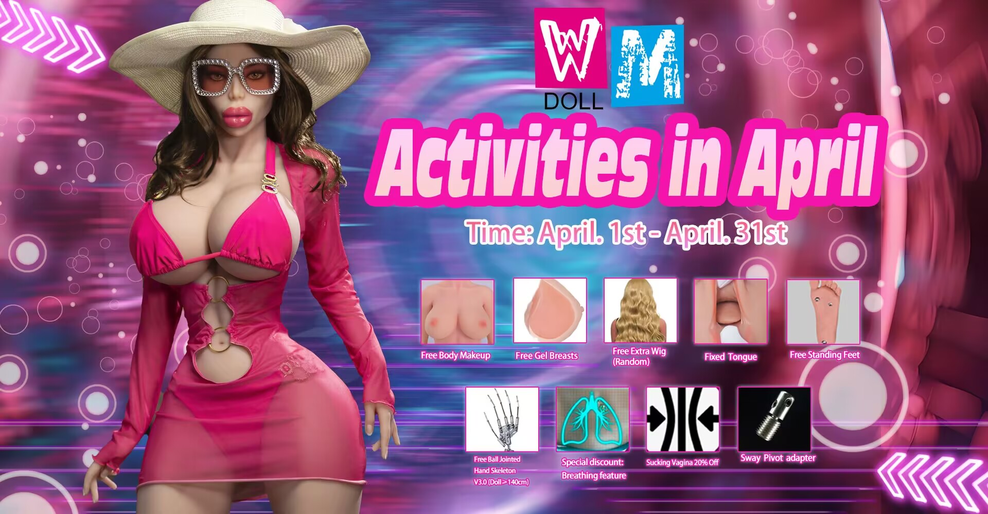 WM Doll April Sales 2024